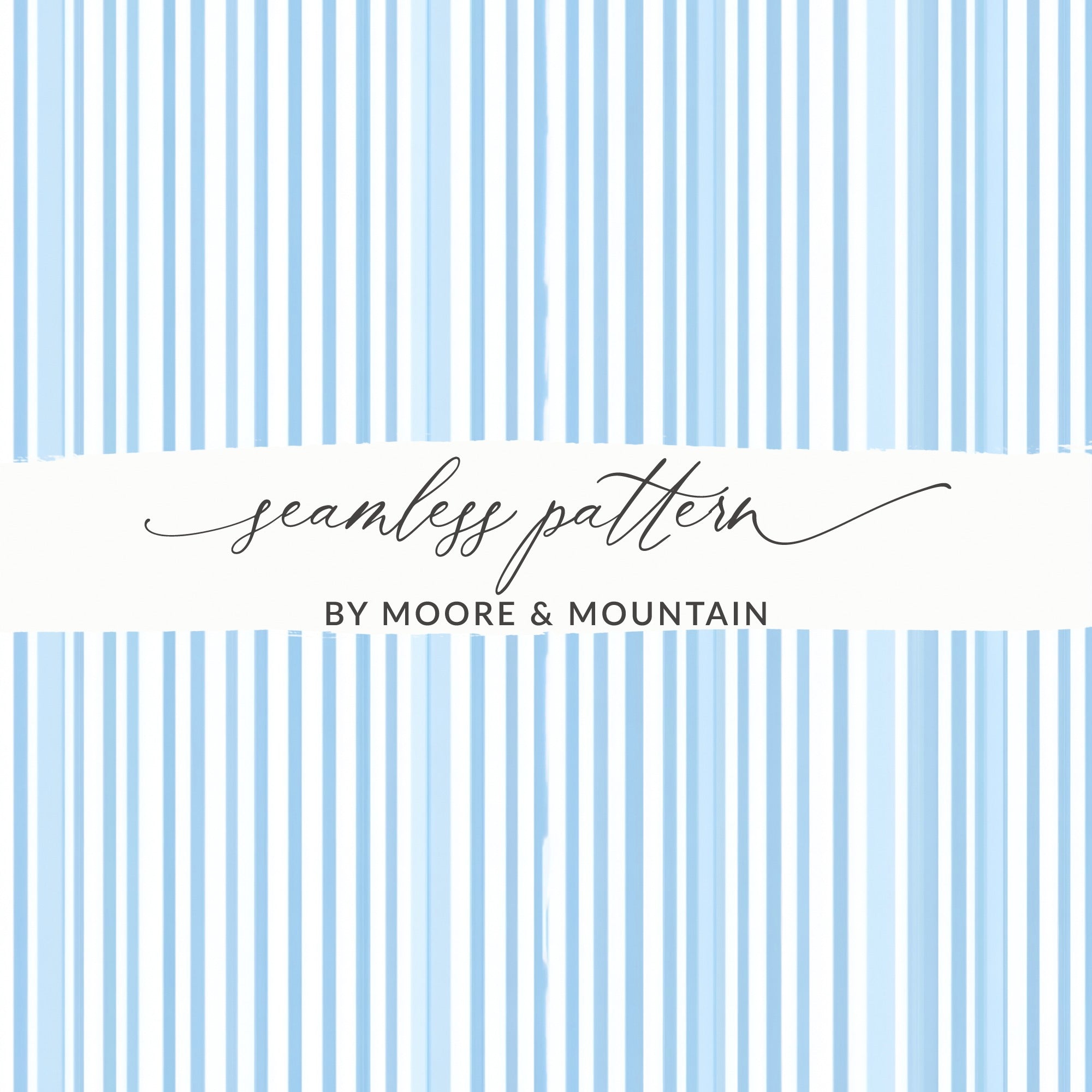 Boy Baby Shower Striped Backdrop Background Pattern Digital - Moore and Mountain