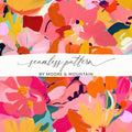 Vibrant Seamless Floral Pattern by Moore Mountain