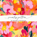 Bright Floral Seamless Pattern by Moore & Mountain Design