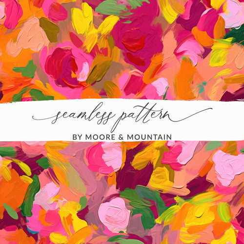 Colorful Seamless Pattern by Moore & Mountain