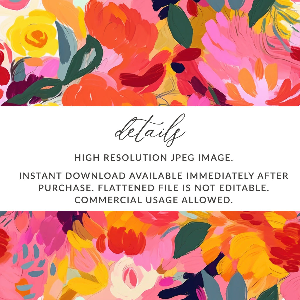 Colorful Abstract Floral High Resolution JPEG Image