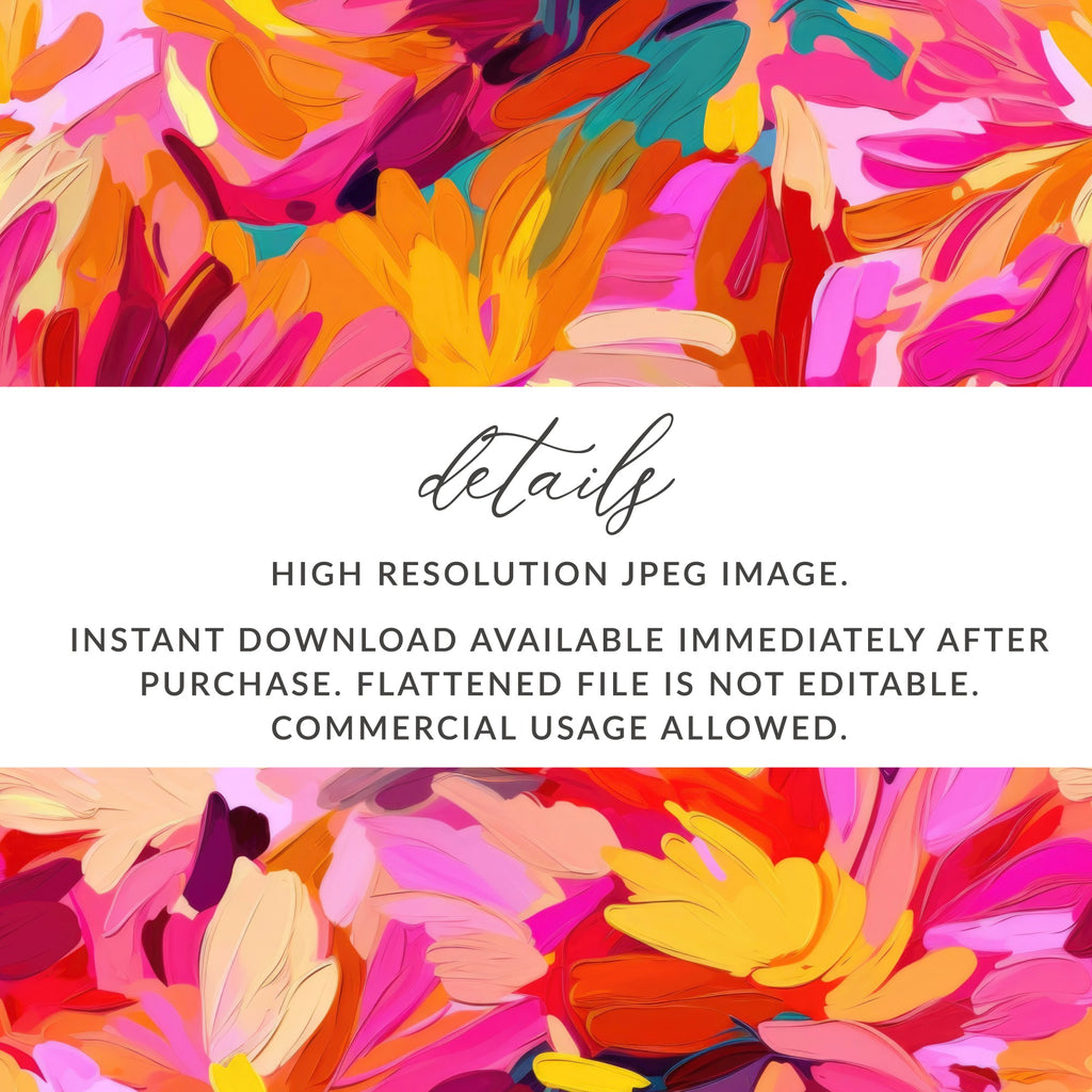 Vibrant High Resolution JPEG Floral Artwork Download