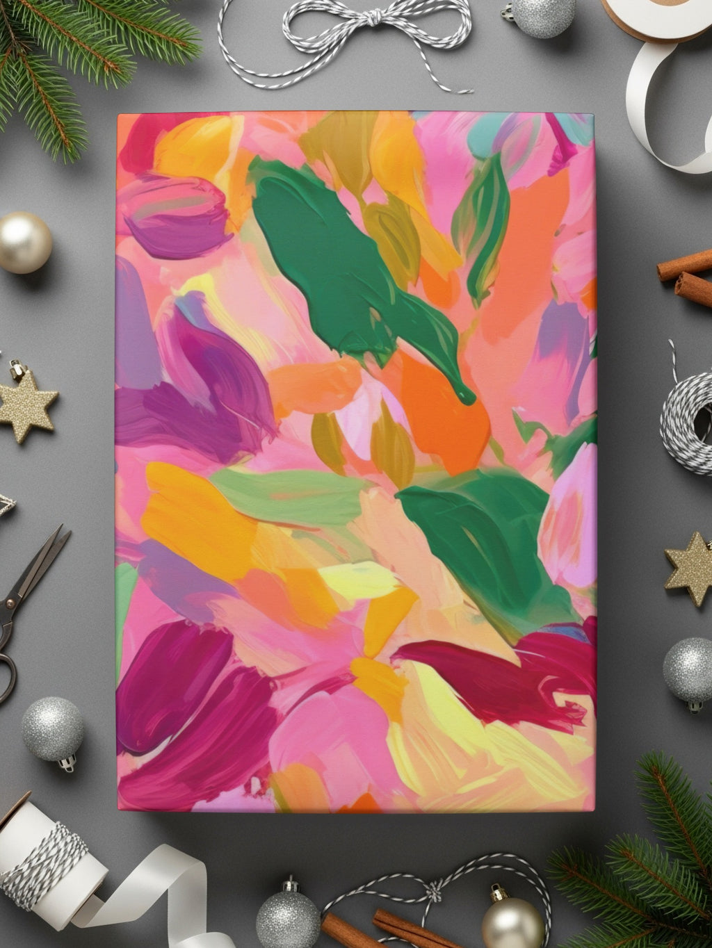 Colorful Abstract Art Canvas Perfect for Gift Giving