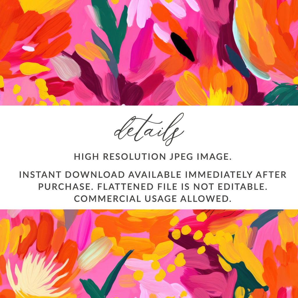 Abstract Floral High Resolution JPEG File for Digital Use