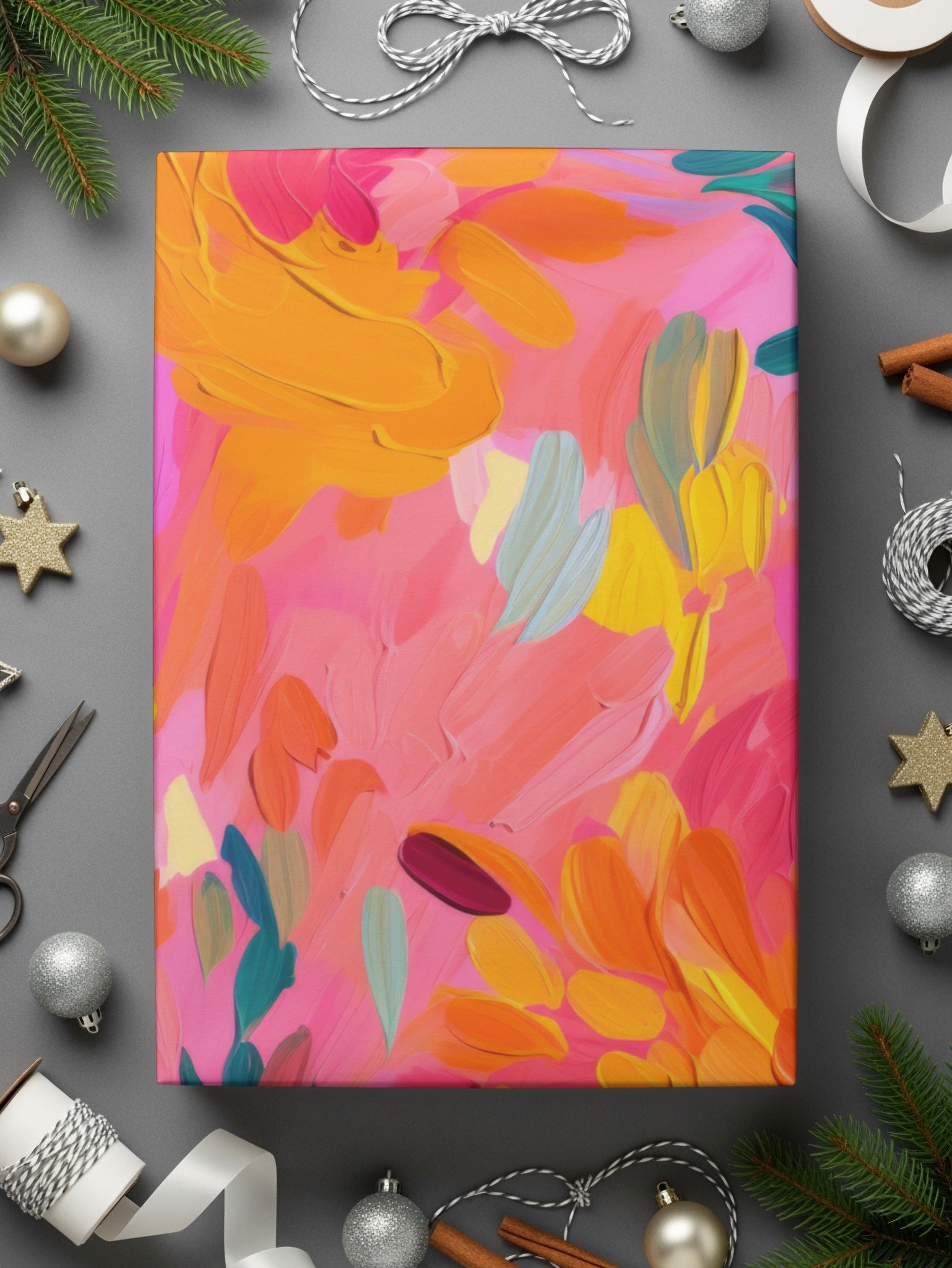 Colorful Abstract Art Canvas for Home Decor