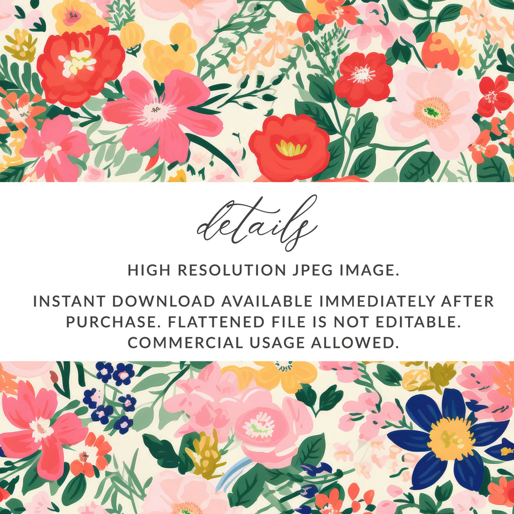 High Resolution Floral JPEG Image for Commercial Use