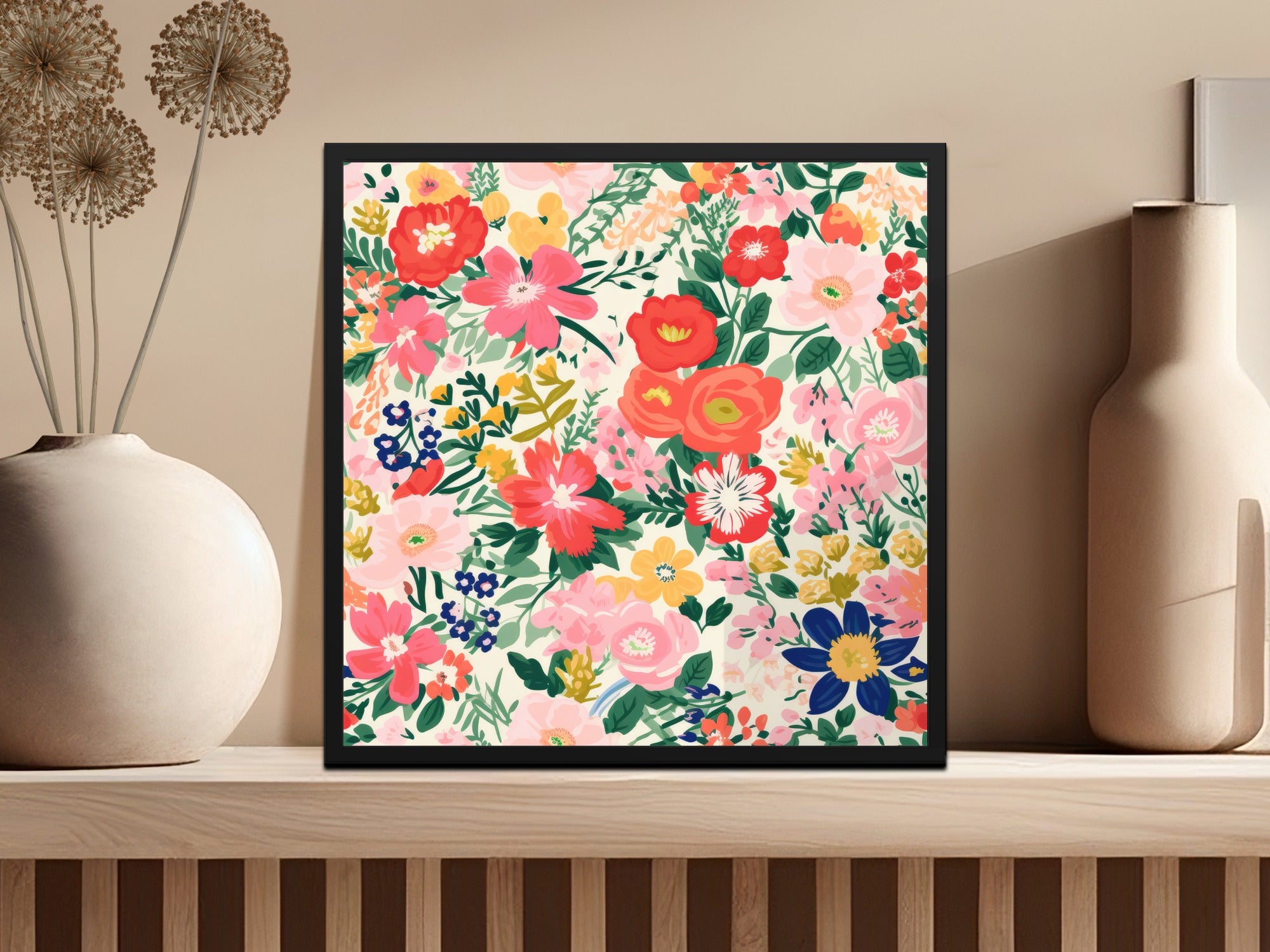 Beautiful Floral Art Print for Modern Home Decor