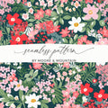 Seamless Floral Pattern by Moore & Mountain Design