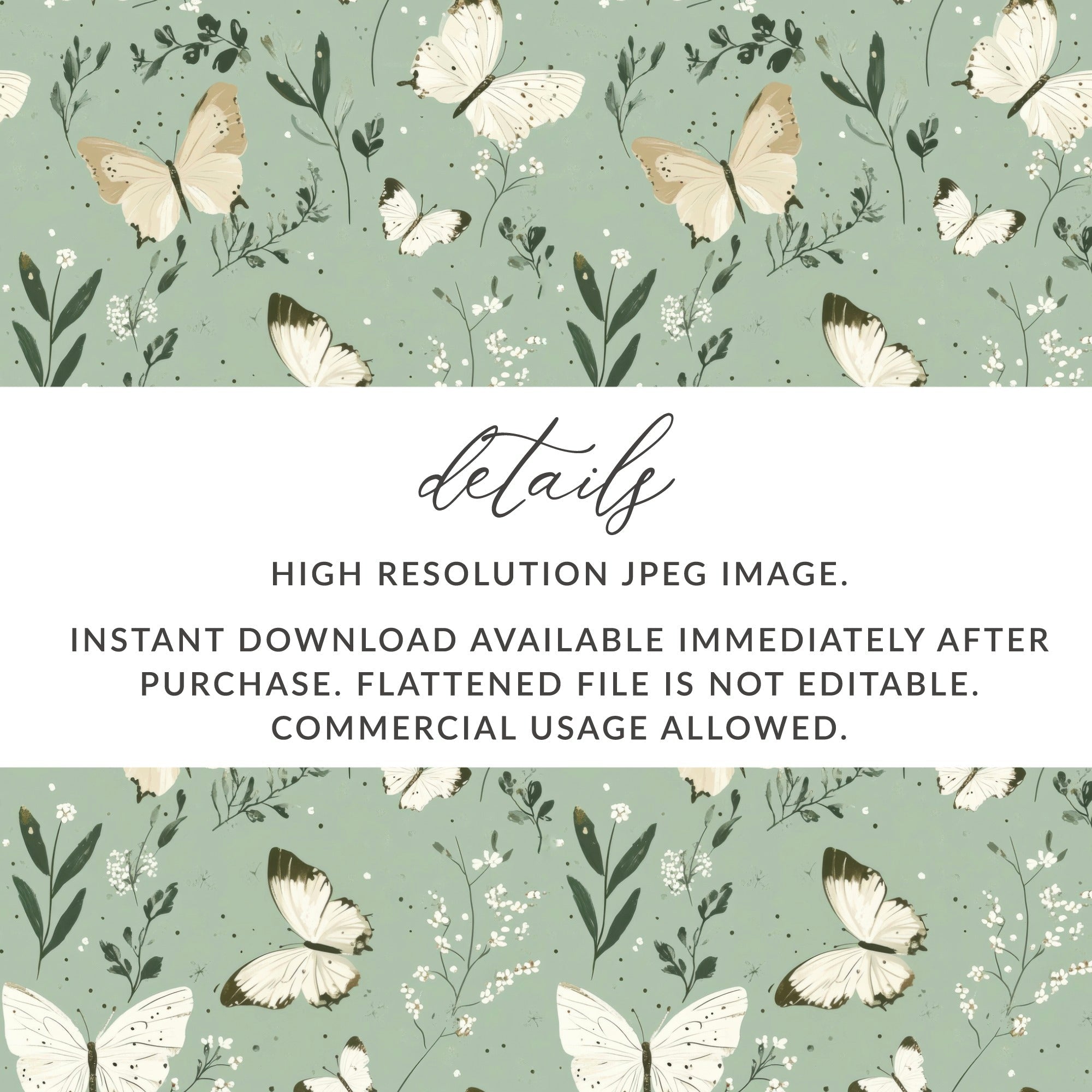 Butterfly And Floral Delightful Background For Your Needs - Moore and Mountain