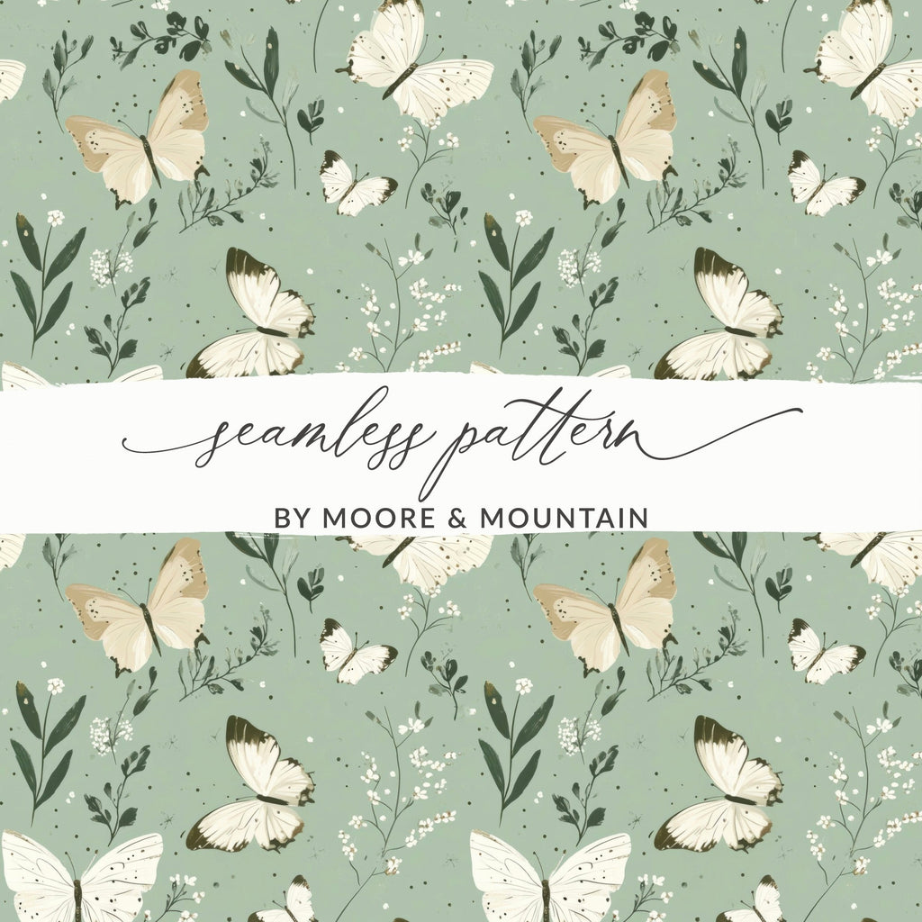 Butterfly And Floral Delightful Background For Your Needs - Moore and Mountain