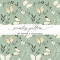 Butterfly And Floral Delightful Background For Your Needs - Moore and Mountain