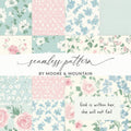 Seamless Pattern by Moore & Mountain Floral Design