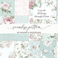 Elegant Floral Patchwork Seamless Pattern Design