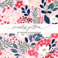 Seamless Floral Pattern by Moore & Mountain product