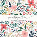 Seamless Floral Pattern by Moore & Mountain Design