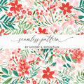 Vibrant Floral Seamless Pattern by Moore & Mountain