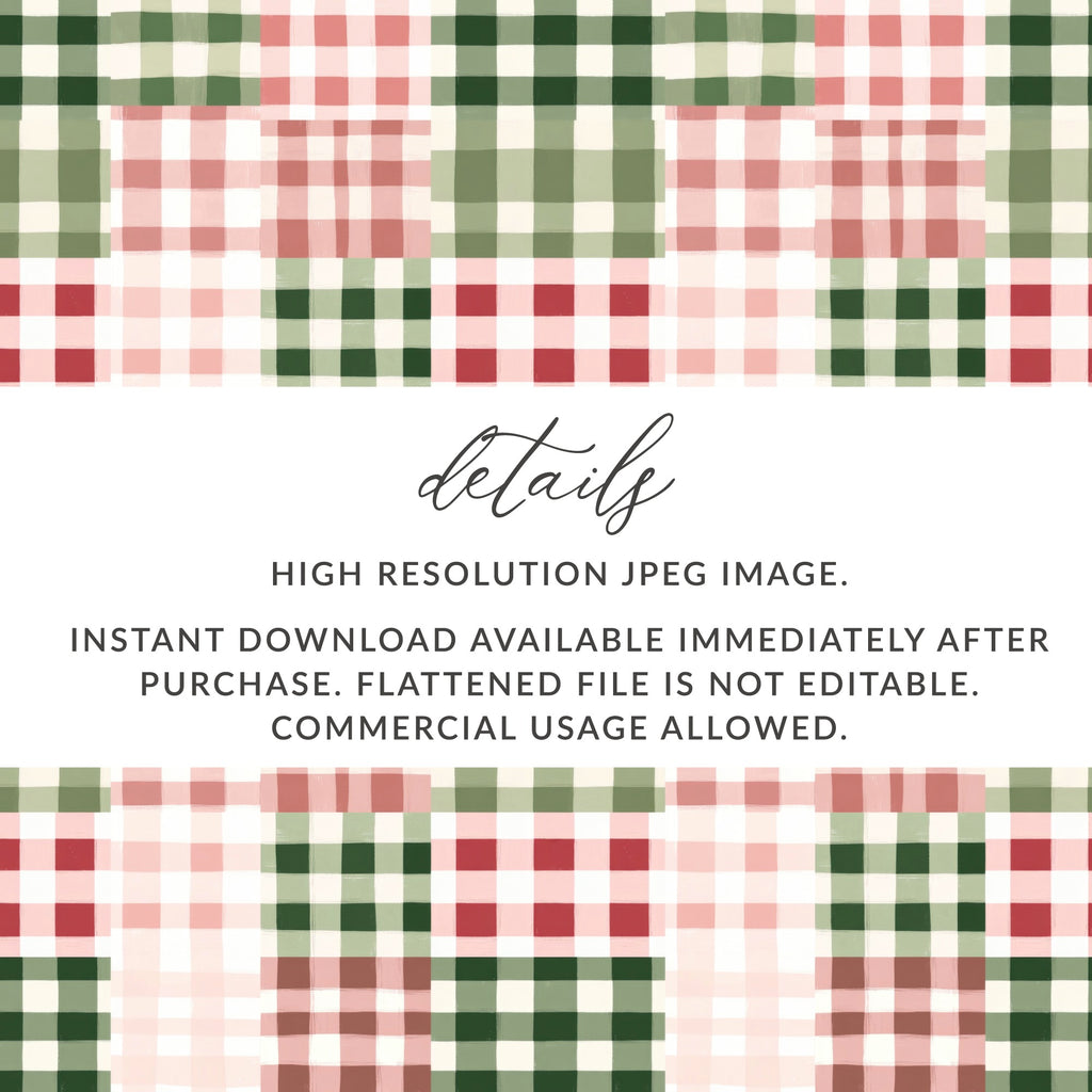 High Resolution Red and Green Plaid JPEG Image Download