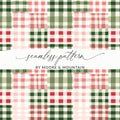 Plaid Seamless Pattern by Moore & Mountain design