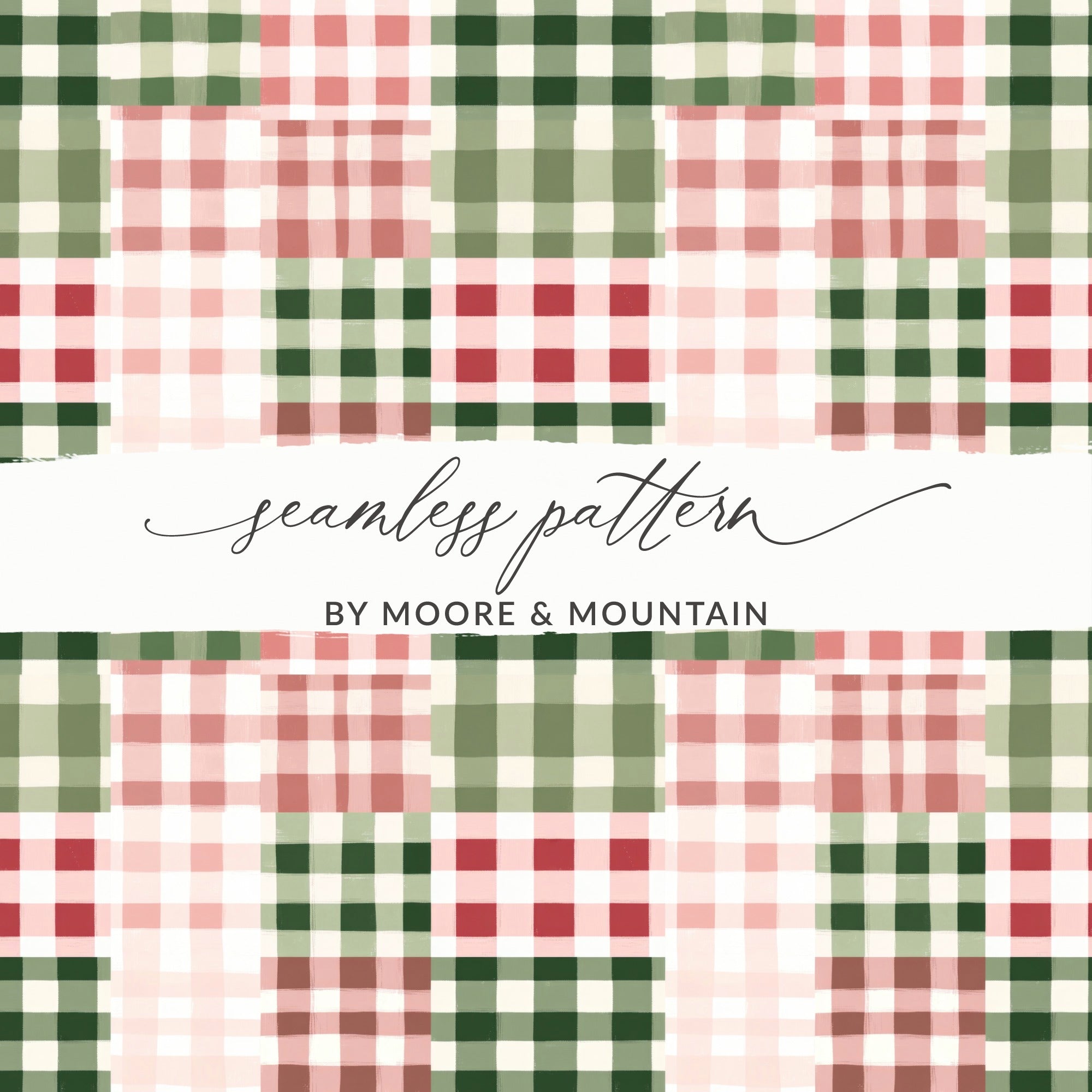 Plaid Seamless Pattern by Moore & Mountain design