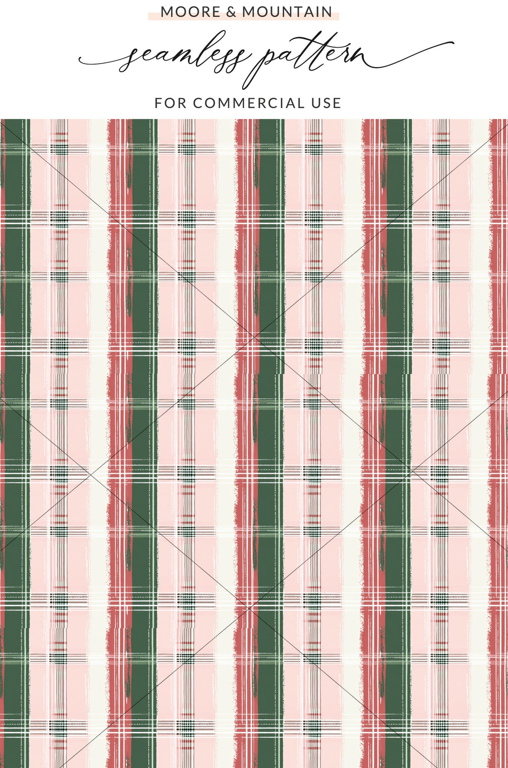 Seamless Plaid Pattern for Commercial Use Design