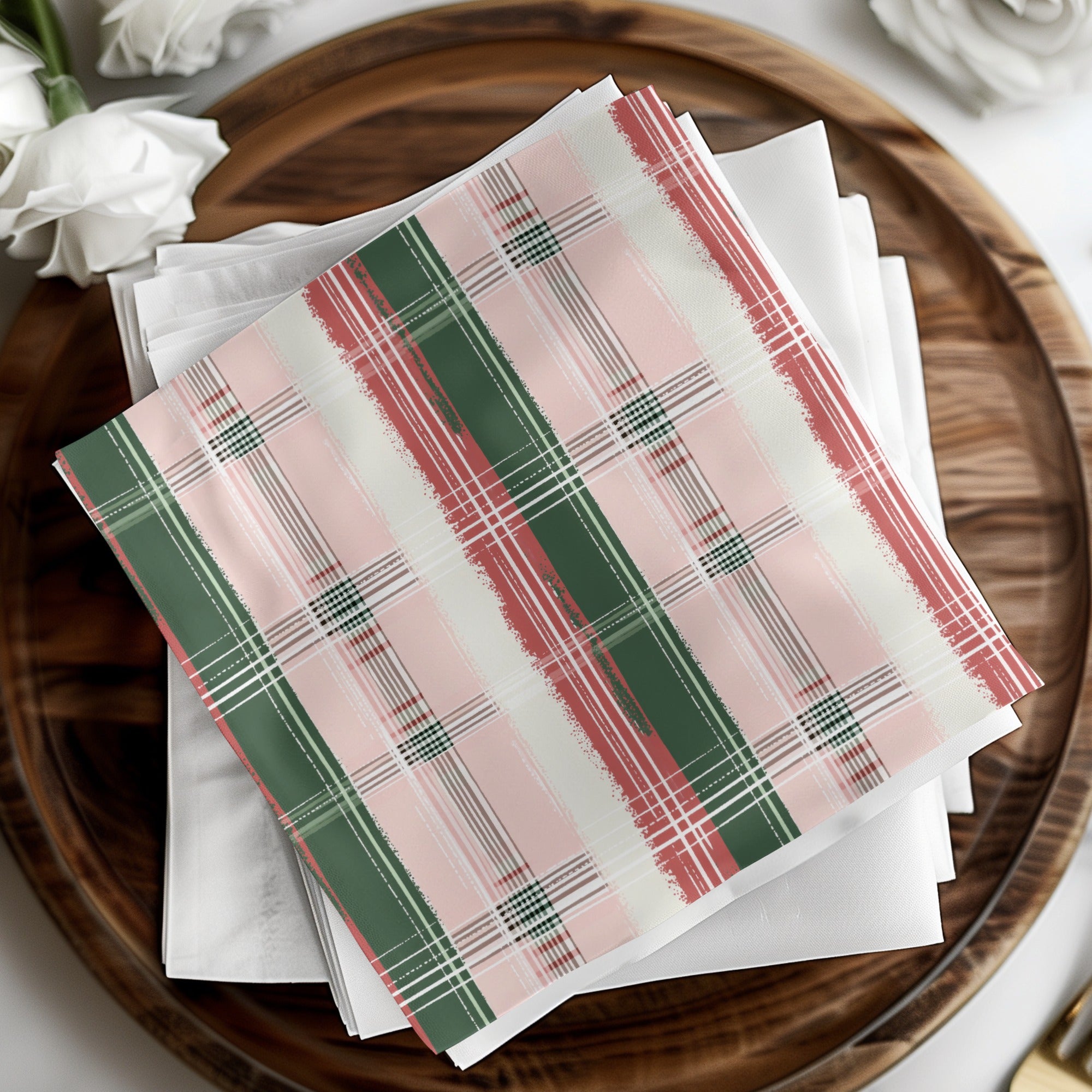 Elegant Plaid Pattern Print for Your Home Decor Needs