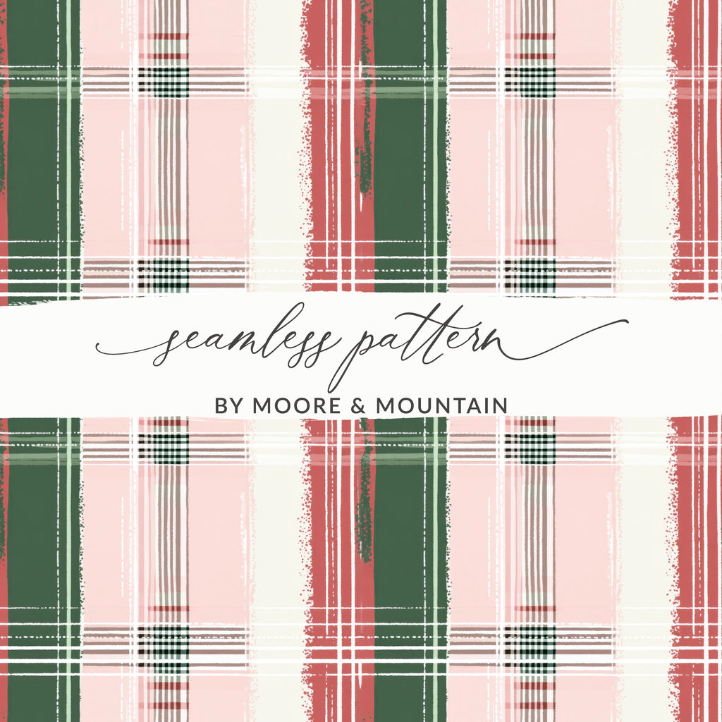 Seamless Pattern by Moore & Mountain Checkerboard Design