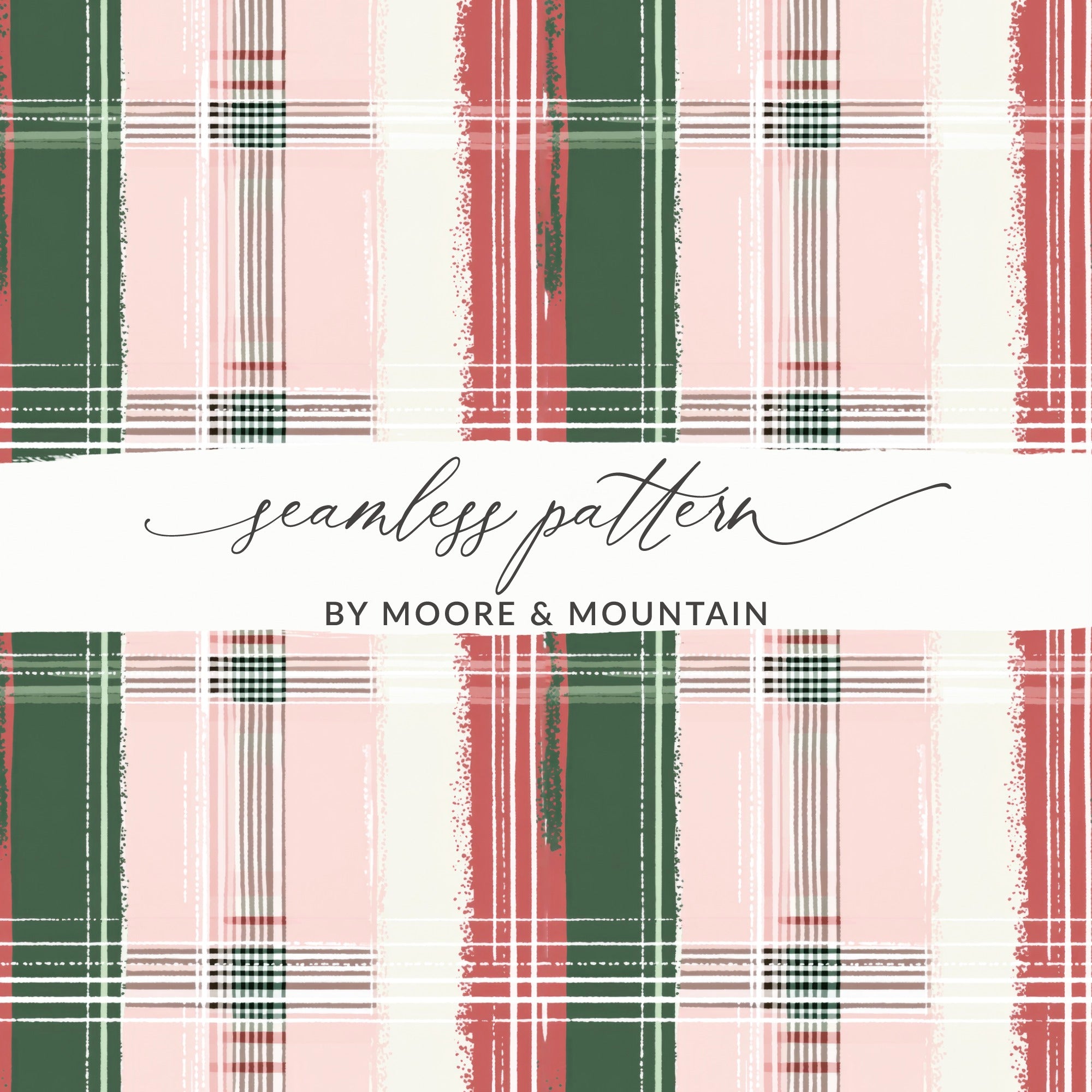 Seamless Pattern by Moore & Mountain Checkerboard Design