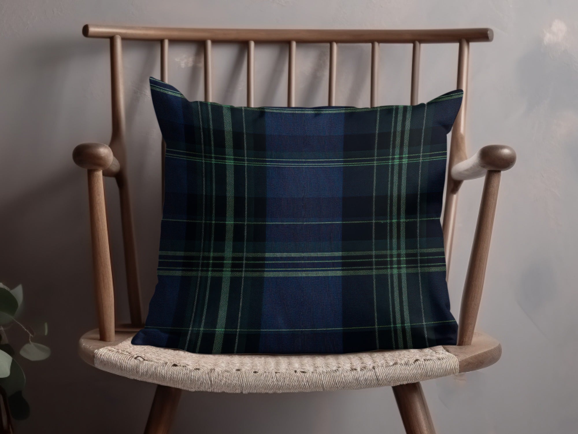 Classic Navy Blue Tartan Seamless Pattern for Crafts - Moore and Mountain