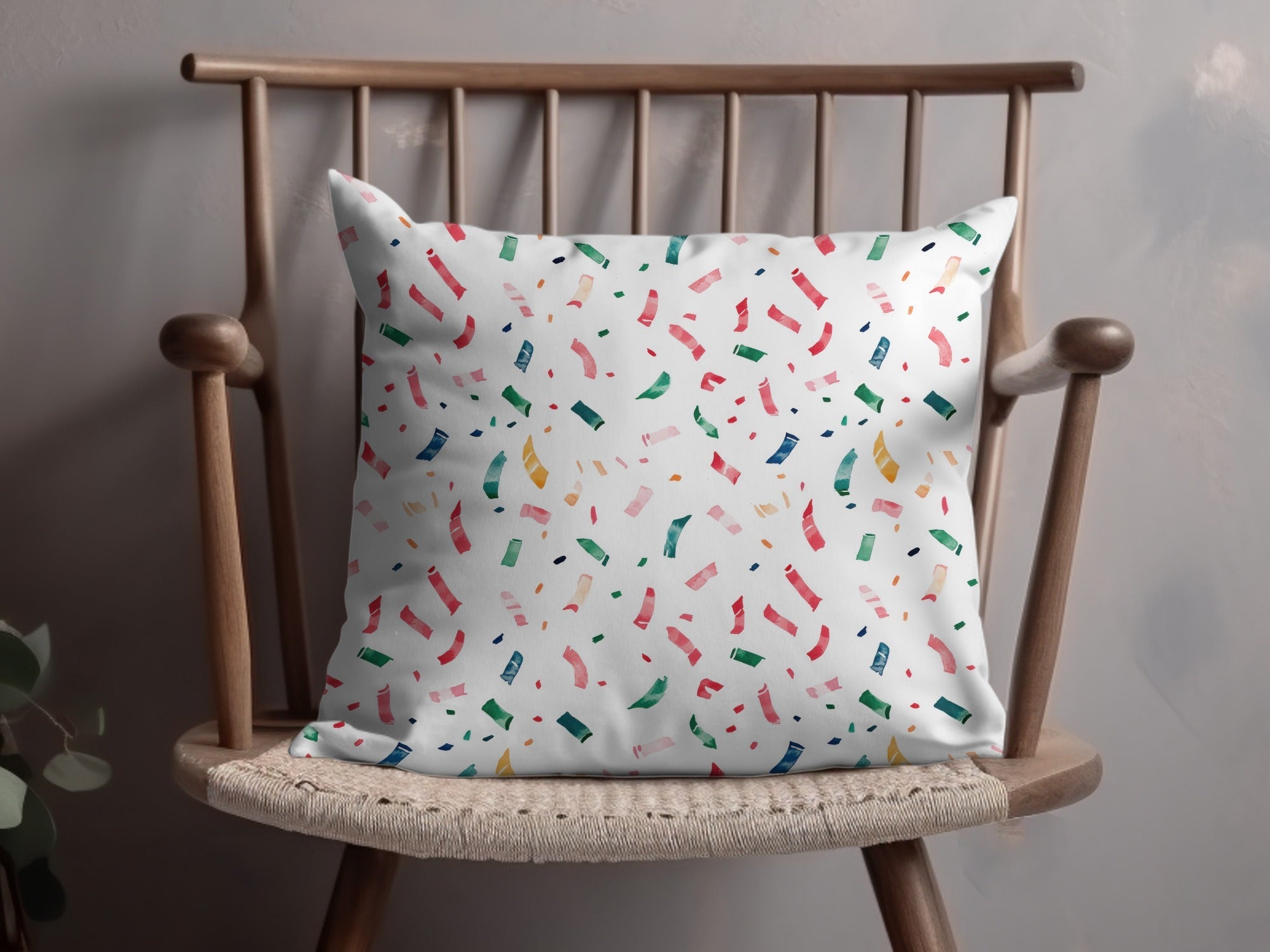 Colorful Confetti Celebration Seamless Scattered Pattern, Design Joyful Scattered Digital - Moore and Mountain