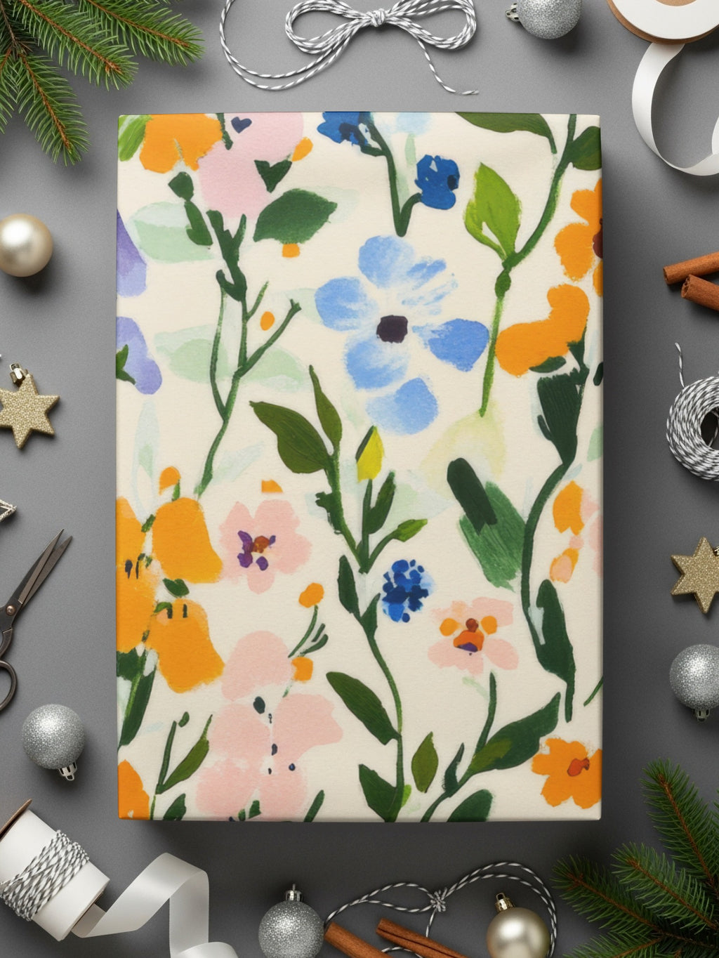 Floral and Botanical Gift Wrap Paper for Special Occasions