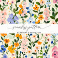 Seamless Floral Pattern by Moore and Mountain Design