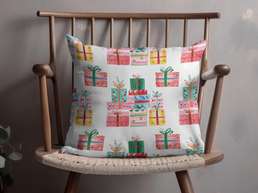 Colorful Presents Watercolor Style Repeat Pattern Digital - Moore and Mountain