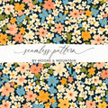 Vibrant Floral Seamless Pattern by Moore and Mountain