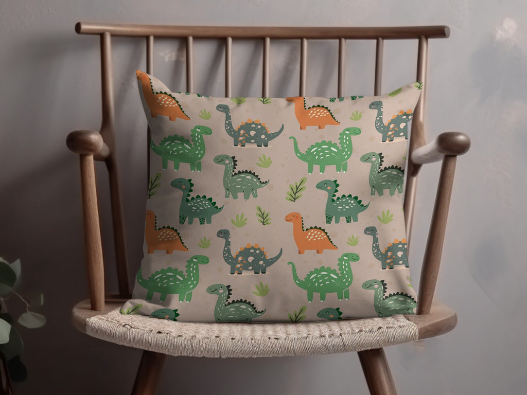 Cute Dinosaur Digital Pattern, Seamless Dino Background, Scrapbook Paper, Fabric Design, Kids Room Decor, Nursery Art, Digital Download - Moore and Mountain