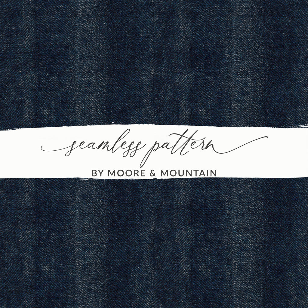 Dark Blue Jeans Texture Seamless Denim Digital - Moore and Mountain