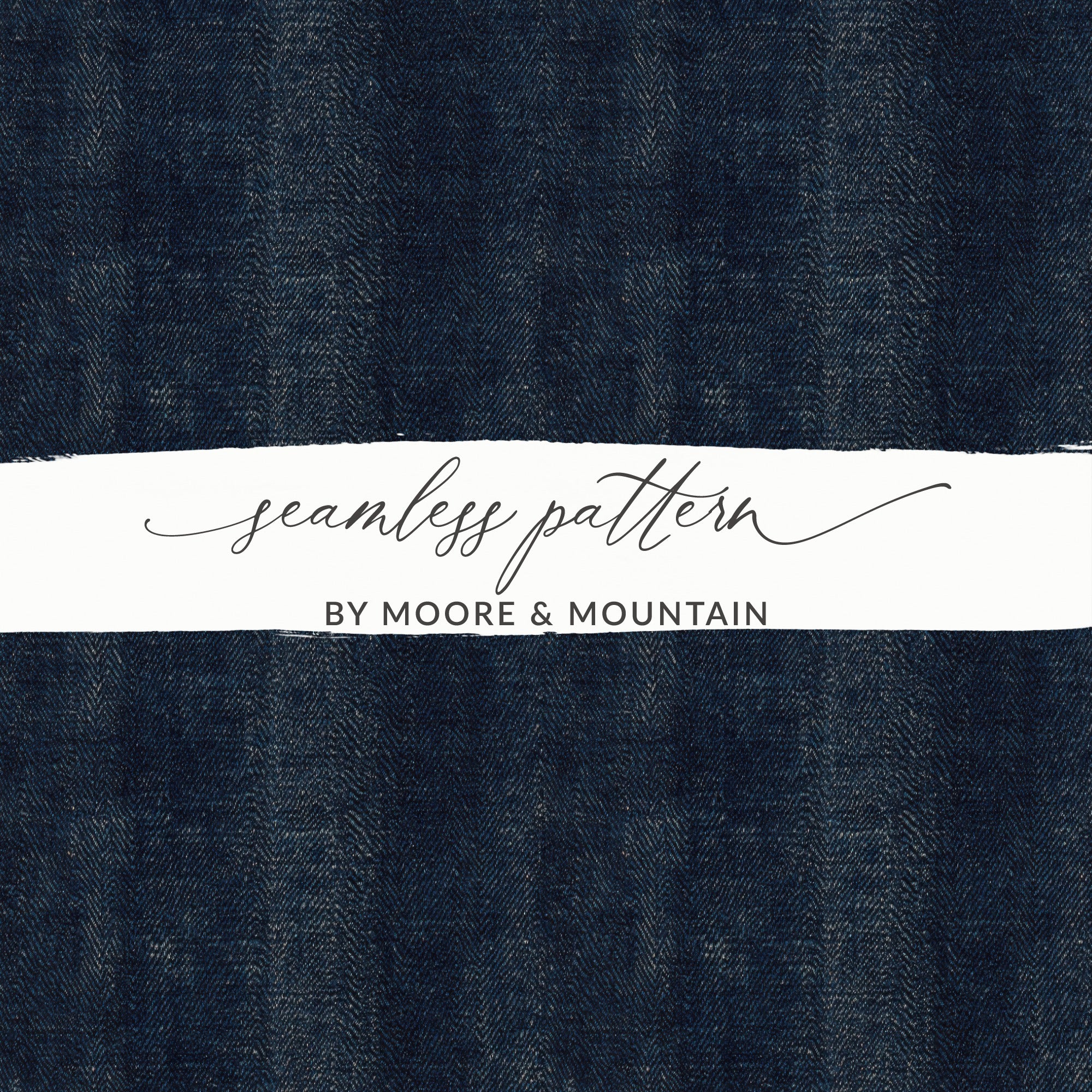 Dark Blue Jeans Texture Seamless Denim Digital - Moore and Mountain