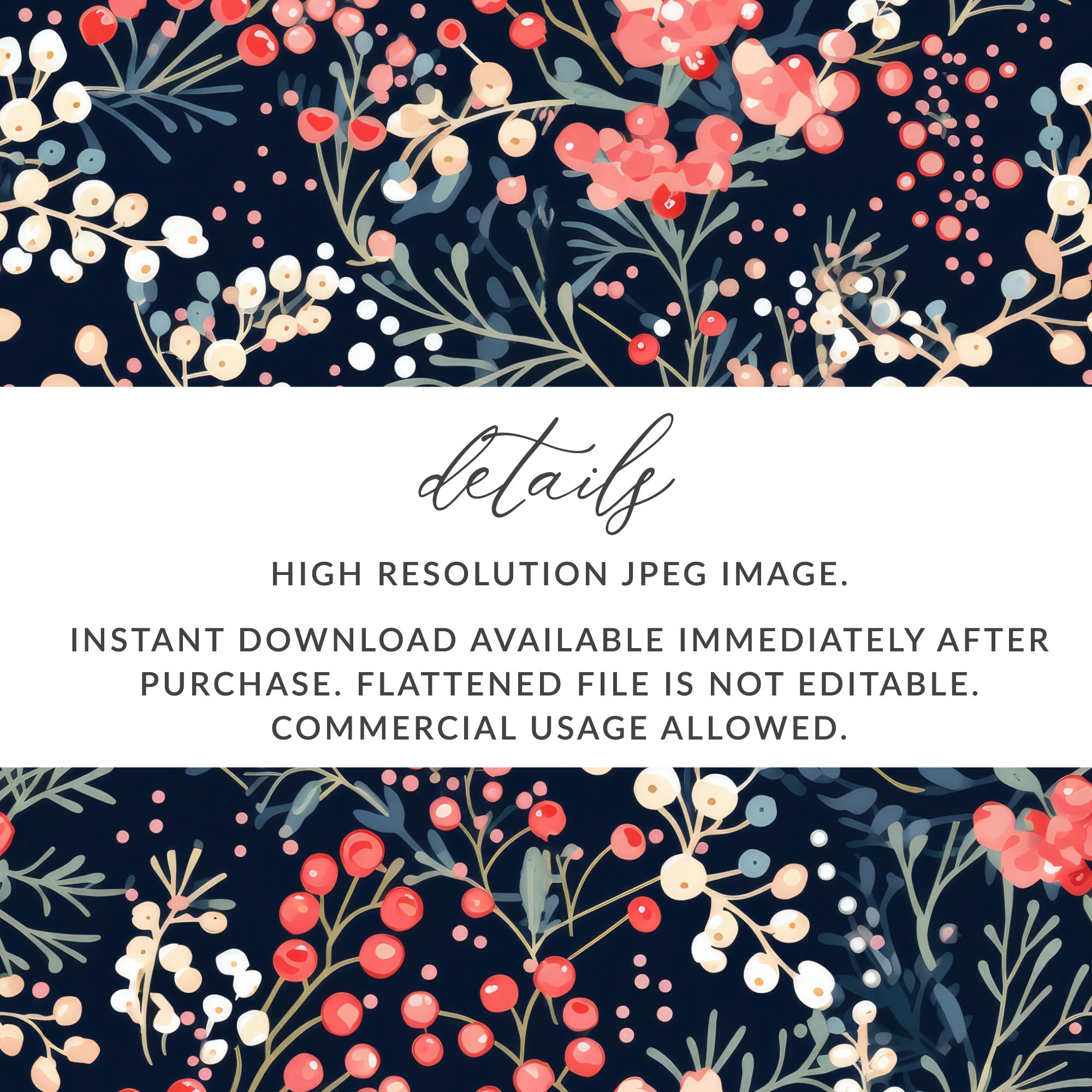High Resolution Floral JPEG Commercial Usage Allowed