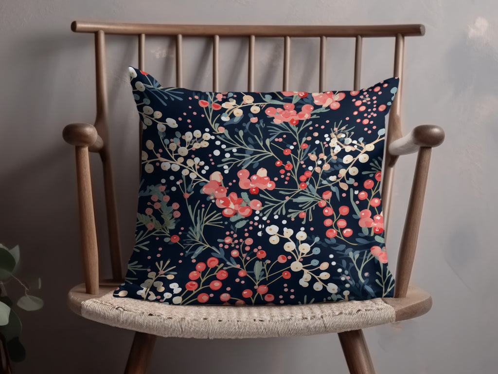 Colorful Floral Pattern Design Decorative Pillow