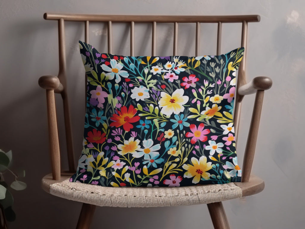Dark Ditsy Floral Seamless Background - Moore and Mountain