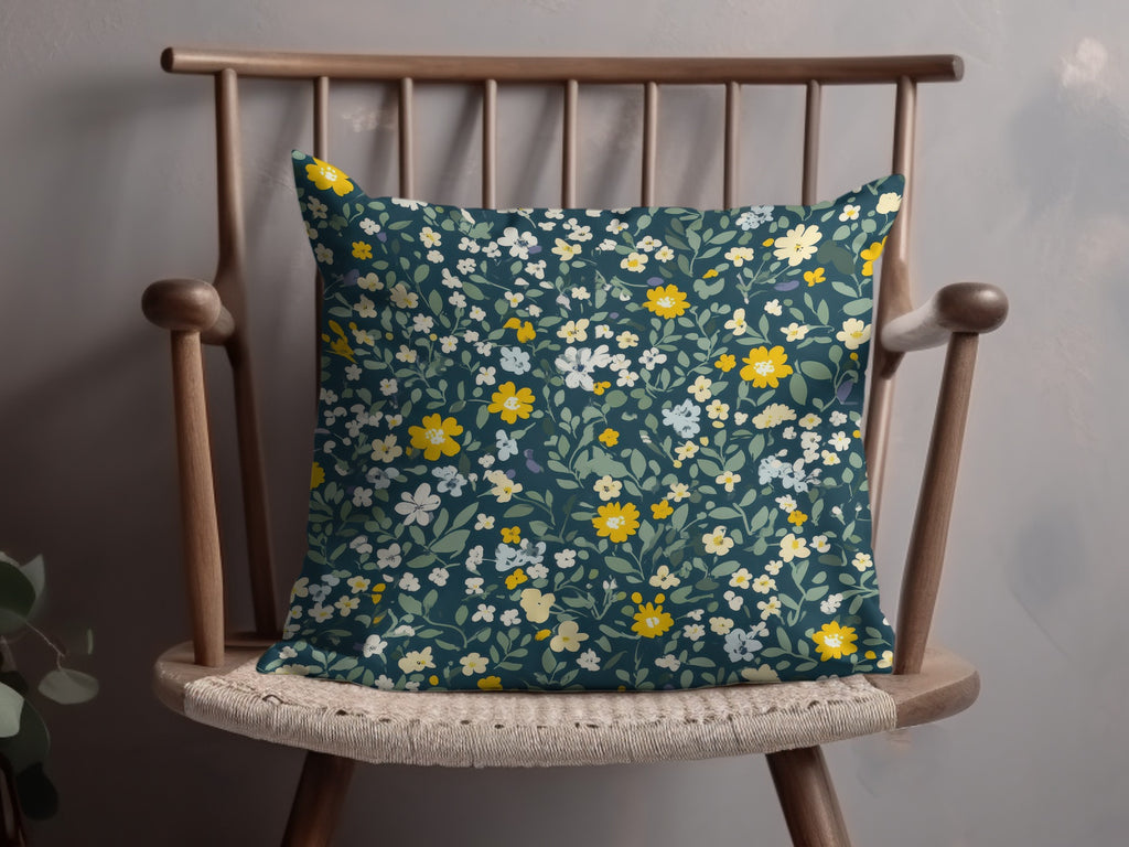 Floral Patterned Cushion for Home Decor and Comfort