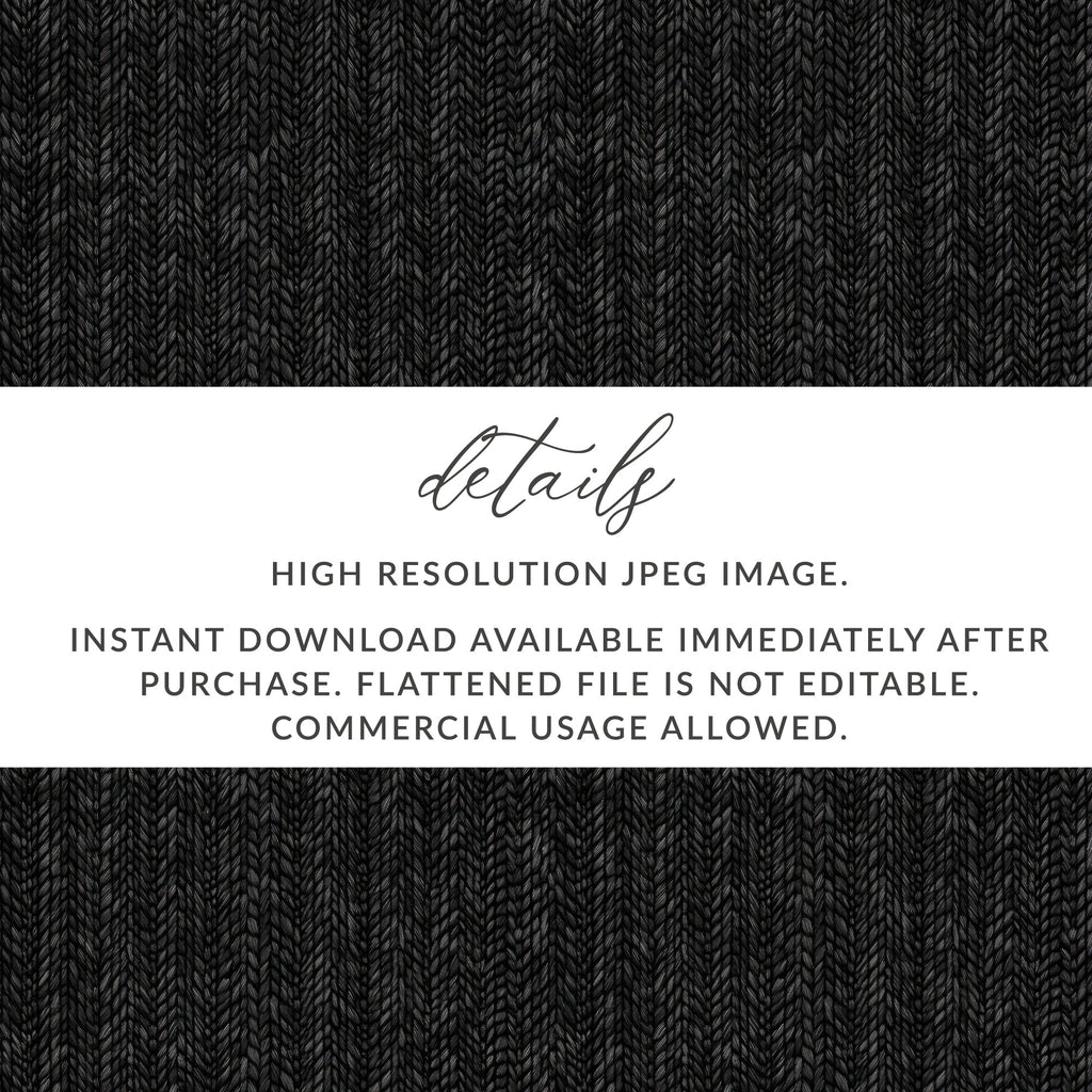 Dark Knitted Fabric Design Seamless Denim Digital - Moore and Mountain