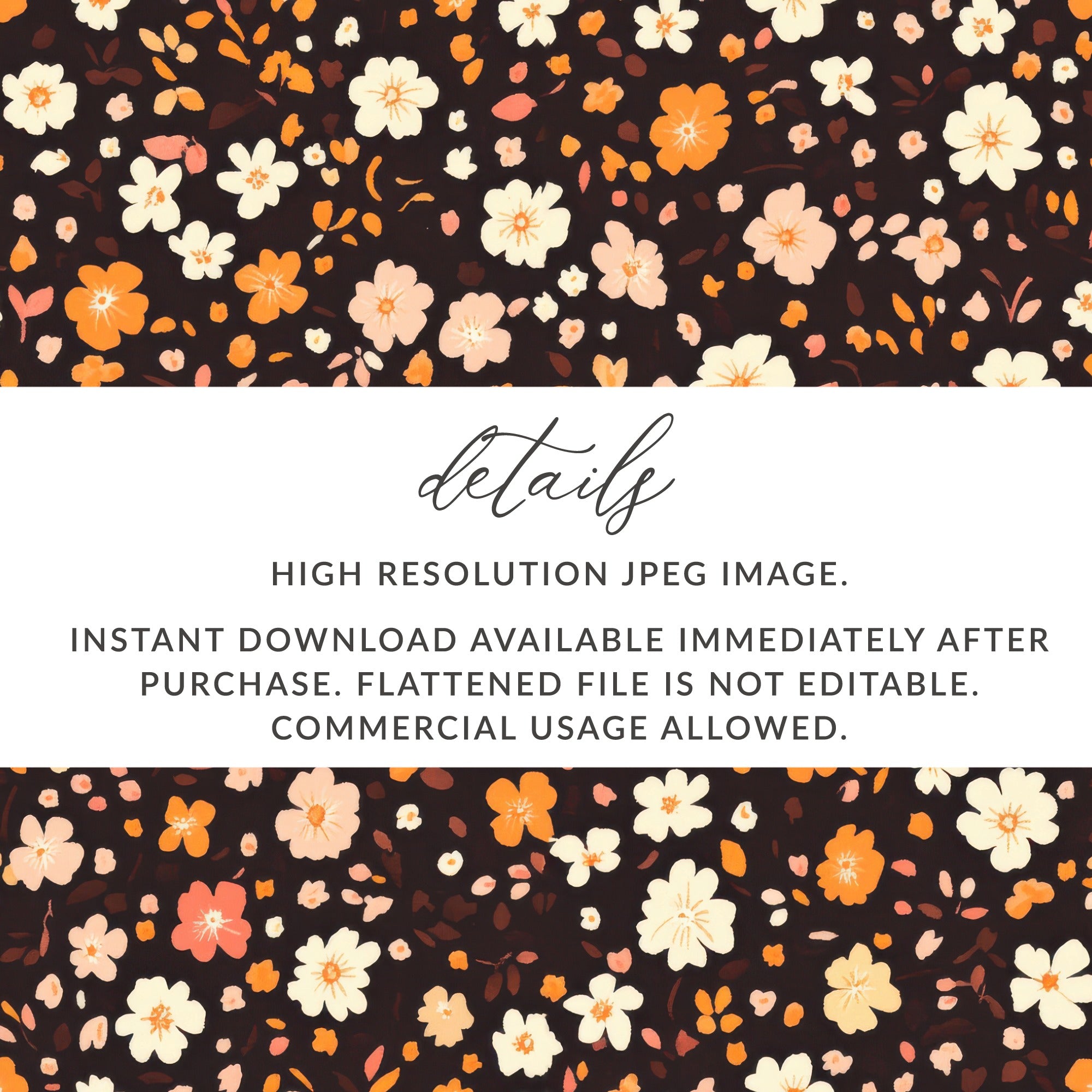 Floral High Resolution JPEG Image for Commercial Use