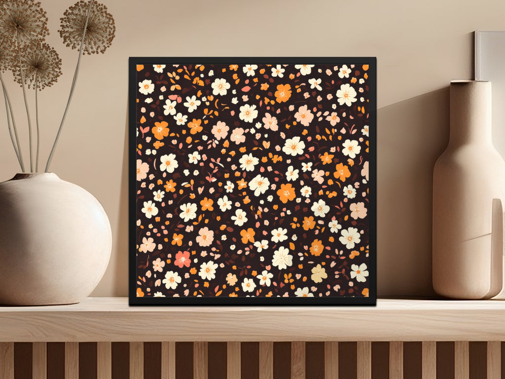 Vibrant Floral Patterned Wall Art Decor for Home Product