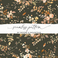 Floral Seamless Pattern by Moore & Mountain Design