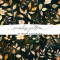 Moore and Mountain Seamless Pattern Design
