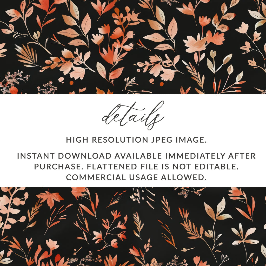 High Resolution Floral JPEG Image Instant Download