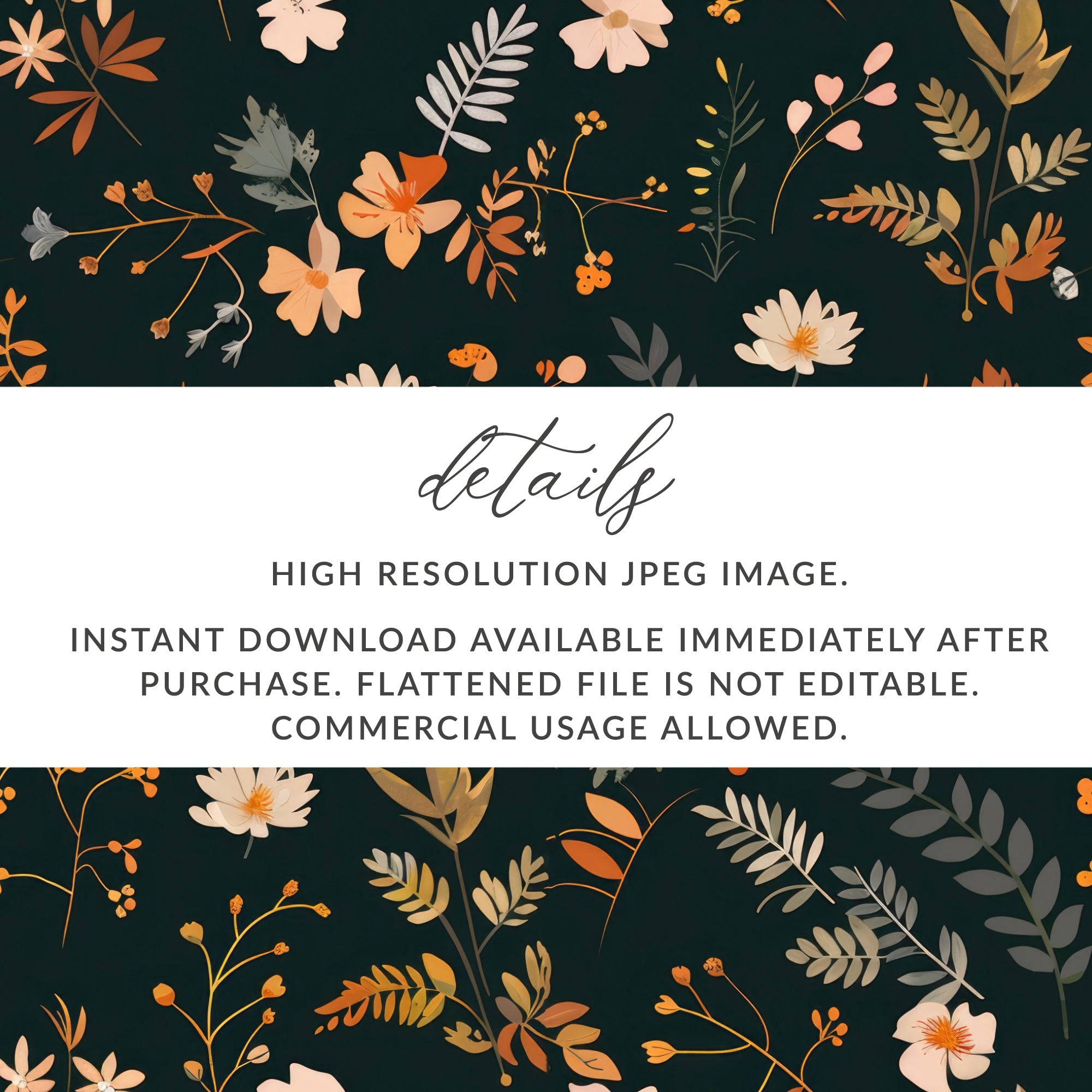 High Resolution JPEG Image Instant Download Design