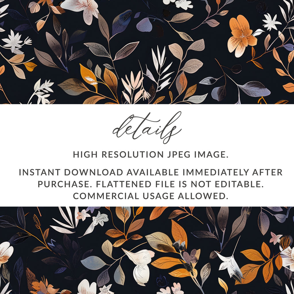 High Resolution Floral JPEG Image Instant Download