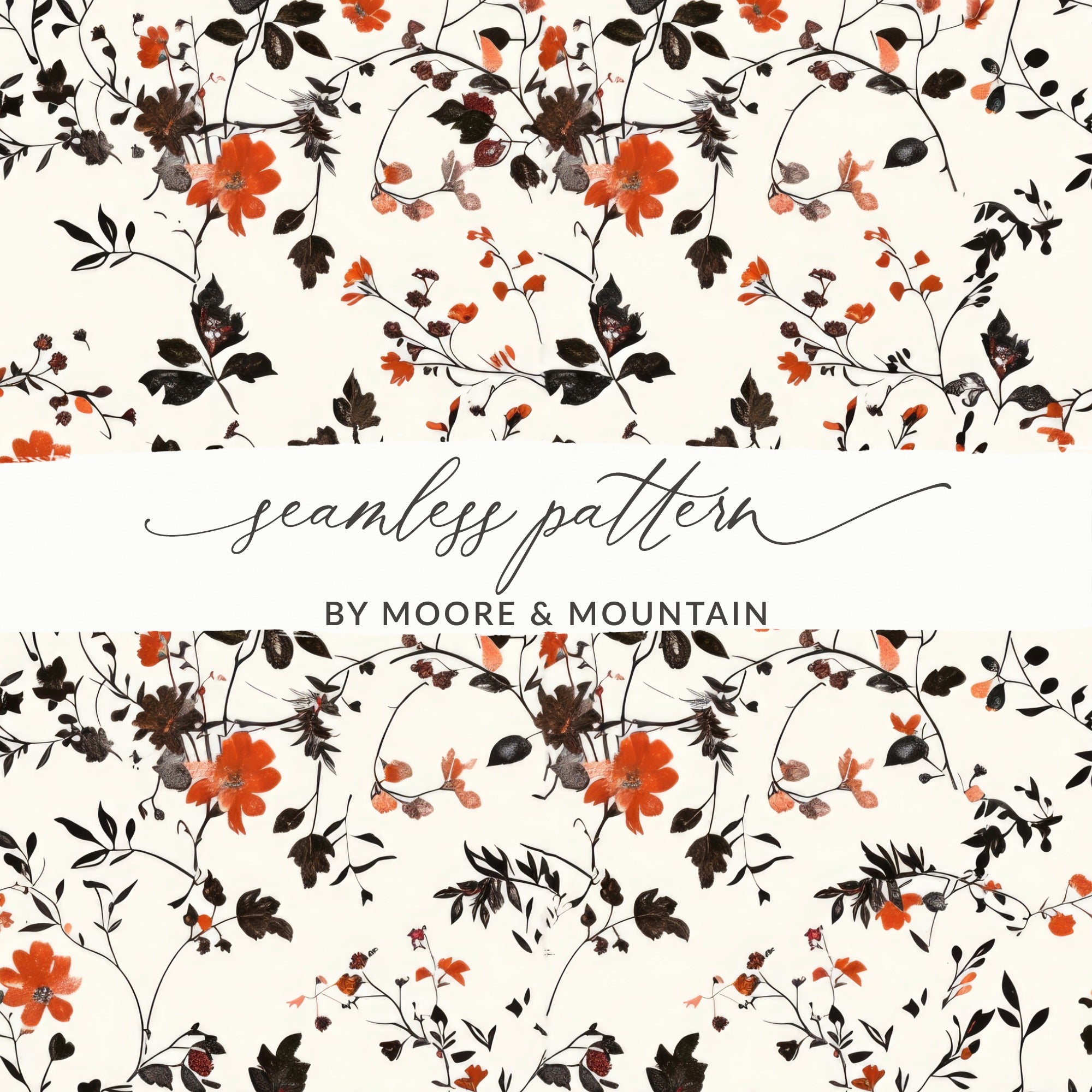 Floral Seamless Pattern Moore & Mountain Design