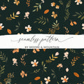 Seamless Floral Pattern by Moore & Mountain Design
